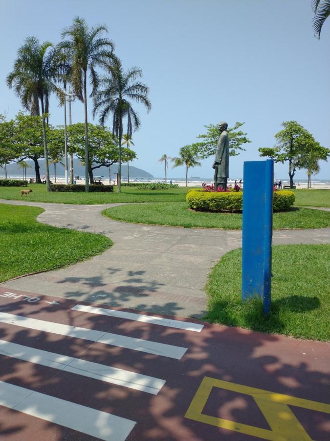 Apto Em Santos, Condominio Frente Ao Mar, Garagem, Internet 250Mb, Wifi E Netflix Gratis, Smart Tv, 1 Dorm Santos  Dış mekan fotoğraf